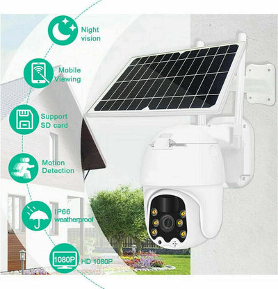 Telecamera Esterna Full Hd 1080p 5.0mp Ptz Wireless Con Pannello Solare Wifi Casa, arredamento e bricolage > Sicurezza e Antifurti > Sistemi di Videosorveglianza Trade Shop italia - Napoli, Commerciovirtuoso.it