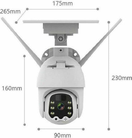 Telecamera Esterna Full Hd 1080p 5.0mp Ptz Wireless Con Pannello Solare Wifi Casa, arredamento e bricolage > Sicurezza e Antifurti > Sistemi di Videosorveglianza Trade Shop italia - Napoli, Commerciovirtuoso.it