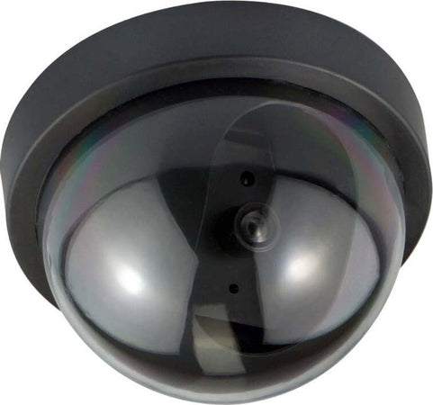 Telecamera-Finta-Con-Led-Lampeggiante-Dome-Camera-Videosorveglianza-Soffitto