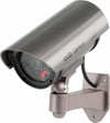 TELECAMERA-FINTA-DOME-DUMMY-CON-LED-IR-LAMPEGGIANTE-VIDEOSORVEGLIANZA-CAMERA