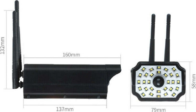 Telecamera Finta Pannello Solare Con Sensore Di Movimento 30 Led Faretto 17549-3 Fai da te/Sicurezza e protezione/Sistemi di sicurezza domestica/Kit video per la sicurezza domestica/Videocamere di sorveglianza/Bullet camera Trade Shop italia - Napoli, Commerciovirtuoso.it