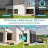 Telecamera IP 8MP 4K esterno WiFi PTZ 2 obiettivo doppio schermo 8X zoom CCTV Fai da te/Sicurezza e protezione/Sistemi di sicurezza domestica/Kit video per la sicurezza domestica/Videocamere di sorveglianza/Dom camera Zencoccostore - Formia, Commerciovirtuoso.it