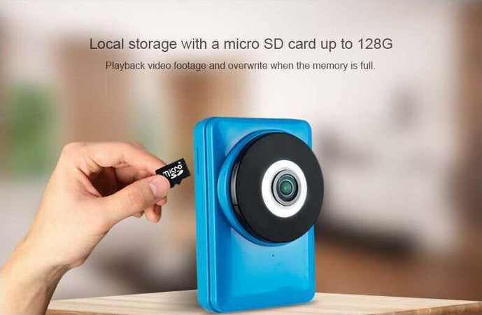 Telecamera Ip Cam 1 Mpx 720p Wireless Wifi Registra Micro Sd Wide Eye 180 Gradi  Trade Shop italia - Napoli, Commerciovirtuoso.it