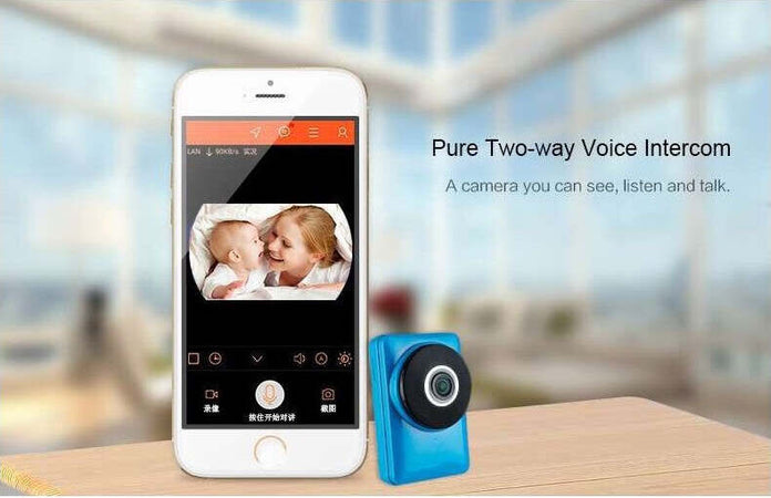Telecamera Ip Cam 1 Mpx 720p Wireless Wifi Registra Micro Sd Wide Eye 180 Gradi  Trade Shop italia - Napoli, Commerciovirtuoso.it