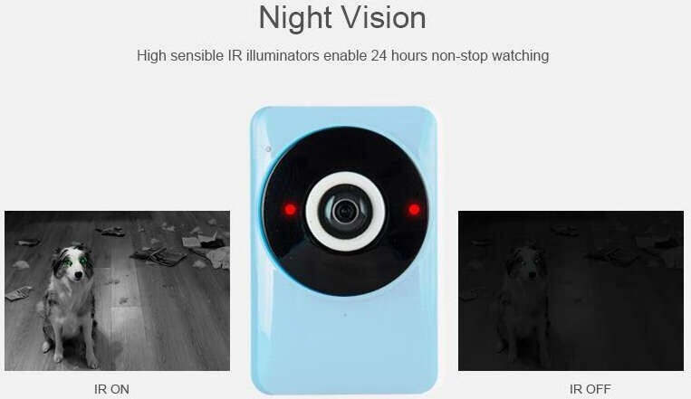 Telecamera Ip Cam 1 Mpx 720p Wireless Wifi Registra Micro Sd Wide Eye 180 Gradi  Trade Shop italia - Napoli, Commerciovirtuoso.it