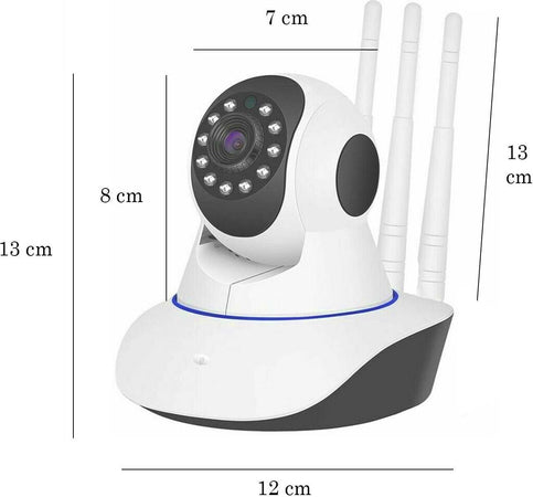 Telecamera-Ip-Cam-HD-Wireless-Motorizzata-Smart-Camera-Wi-Fi-SD-Tripla-Antenna