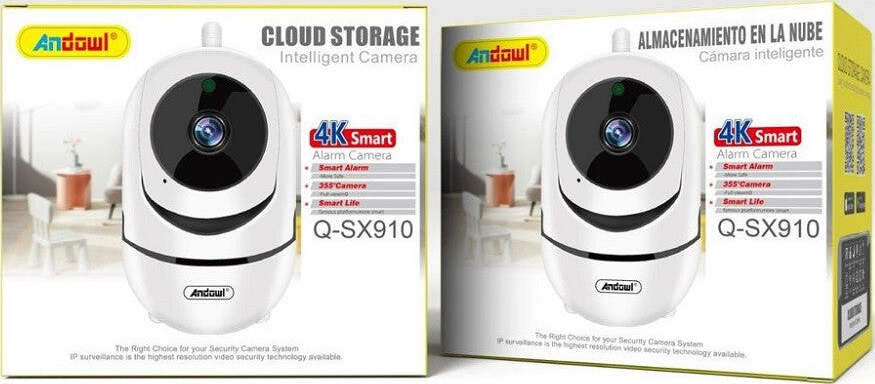 Telecamera Ip Con Rilevamento Movimento Q-sx910 1080p Wireless Cloud Nanny Cam Fai da te/Sicurezza e protezione/Sistemi di sicurezza domestica/Kit video per la sicurezza domestica/Videocamere di sorveglianza/Dom camera Trade Shop italia - Napoli, Commerciovirtuoso.it