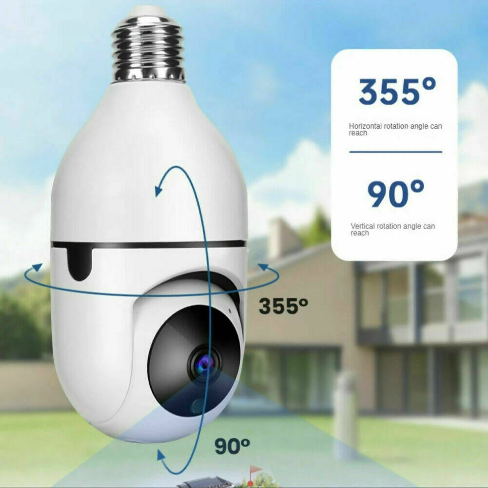Camera Ip Inteligente Lampada Panoramica Yoosee Wifi E Espiã | MercadoLivre