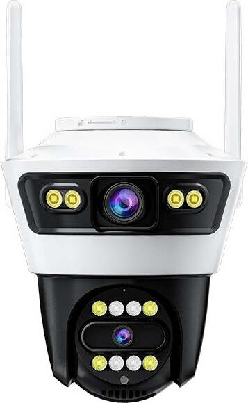 Telecamera-IP-WiFi-10W-SMART-con-doppio-obiettivo-3.6mm-INFRAROSSI-IP66---JORTAN-4