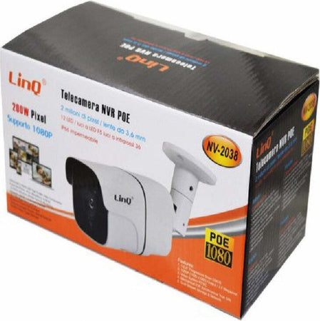 Telecamera Nvr Nv-2038 200w Poe Ip66 12led Lente 3.6mm Supporto 1080p Infrarossi Fai da te/Sicurezza e protezione/Sistemi di sicurezza domestica/Kit video per la sicurezza domestica/Videoregistratori di sorveglianza Trade Shop italia - Napoli, Commerciovirtuoso.it