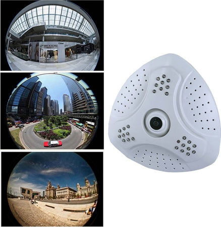 TELECAMERA PANORAMICA FISH EYE 360° GRADI DIGITALE AHD LED GRANDANGOLO SOFFITTO  Trade Shop italia - Napoli, Commerciovirtuoso.it