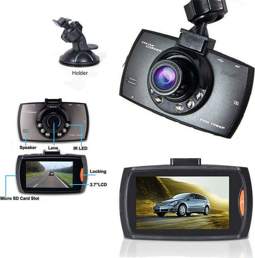 Telecamera Per Auto Full Hd Dvr Car Video Camera Visione Notturna Lcd 2,4'' 6 Led Auto e Moto > Auto > Retrocamere e Sensori di Parcheggio Trade Shop italia - Napoli, Commerciovirtuoso.it