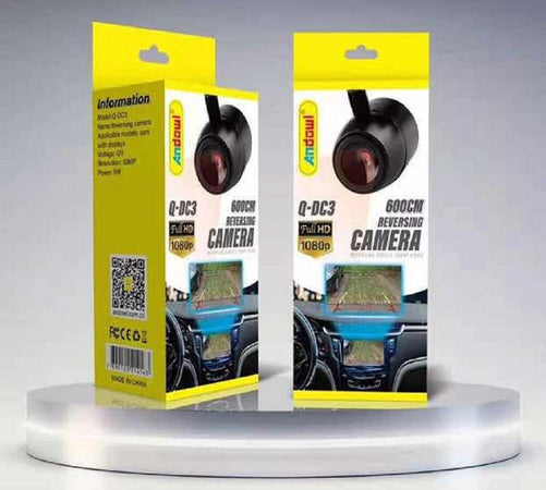 Telecamera Per Retromarcia Auto 600cm 1080p Hd Visione Notturna Infrarossi Q-dc3 Elettronica/Elettronica per veicoli/Elettronica per auto/Telecamera posteriore Trade Shop italia - Napoli, Commerciovirtuoso.it
