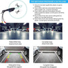 Telecamera Per Retromarcia Auto 600cm 1080p Hd Visione Notturna Infrarossi Q-dc3 Elettronica/Elettronica per veicoli/Elettronica per auto/Telecamera posteriore Trade Shop italia - Napoli, Commerciovirtuoso.it