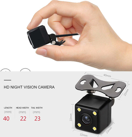 Telecamera Per Retromarcia Per Auto Q-dc2 Visione Notturna A 170? Impermeabile Elettronica/Elettronica per veicoli/Elettronica per auto/Telecamera posteriore Trade Shop italia - Napoli, Commerciovirtuoso.it