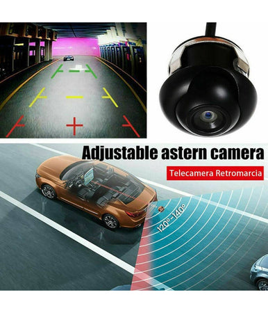 Telecamera Posteriore Retromarcia Auto Retrocamera Camper 360° Camera Yyl360