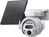 Telecamera-Solare-4G/WIFI-CCTV-doppio-obiettivo-12X-INFRAROSSI-Audio-2-vie-Sensore-PIR-IP65