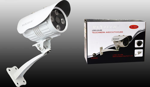 Telecamera Videosorveglianza Interno Esterno Ahd Cvi Tvi Cvbs 6mm Maxtech Tel-d004 Sistemi di Videosorveglianza Trade Shop italia - Napoli, Commerciovirtuoso.it