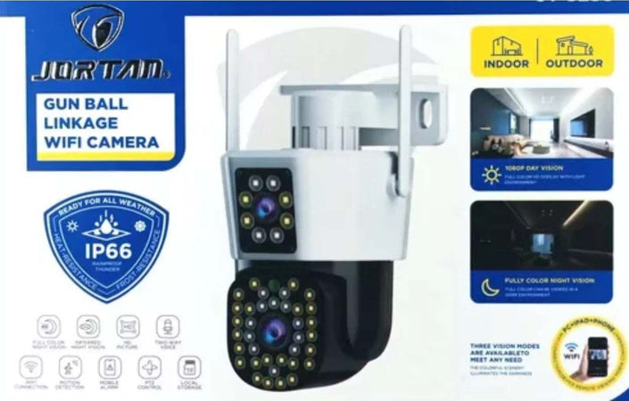 Telecamera-Videosorveglianza-Wifi-Doppia-Lente-Led-3.6mm-2-antenne-IP66---JT-8293