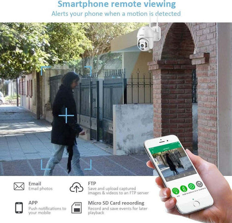 Telecamera Wifi Dome Ptz Ip Camera Sorveglianza 1080p 2mp Audio Bidirezionale Casa, arredamento e bricolage > Sicurezza e Antifurti > Sistemi di Videosorveglianza Trade Shop italia - Napoli, Commerciovirtuoso.it
