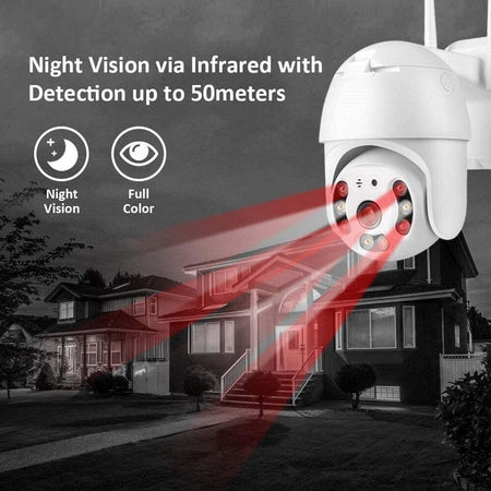 Telecamera Wifi Dome Ptz Ip Camera Sorveglianza 1080p 2mp Audio Bidirezionale Casa, arredamento e bricolage > Sicurezza e Antifurti > Sistemi di Videosorveglianza Trade Shop italia - Napoli, Commerciovirtuoso.it