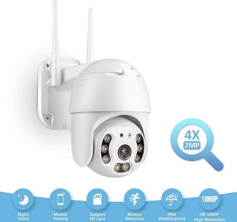 Telecamera Wifi Dome Ptz Ip Camera Sorveglianza 1080p 2mp Audio Bidirezionale Casa, arredamento e bricolage > Sicurezza e Antifurti > Sistemi di Videosorveglianza Trade Shop italia - Napoli, Commerciovirtuoso.it