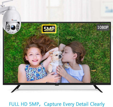 Telecamera Wifi Esterna Senza Fili 5mp Ptz Ip Dome Sorveglianza 5 X Zoom Ottico Casa, arredamento e bricolage > Sicurezza e Antifurti > Sistemi di Videosorveglianza Trade Shop italia - Napoli, Commerciovirtuoso.it