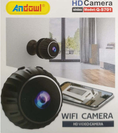 Telecamera Wireless Camera Hd Smart Life Q-s701 Ricaricabile Casa Interni Esterni Fai da te/Sicurezza e protezione/Sistemi di sicurezza domestica/Kit video per la sicurezza domestica/Videocamere di sorveglianza/Dom camera Trade Shop italia - Napoli, Commerciovirtuoso.it