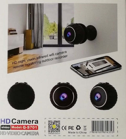 Telecamera Wireless Camera Hd Smart Life Q-s701 Ricaricabile Casa Interni Esterni Fai da te/Sicurezza e protezione/Sistemi di sicurezza domestica/Kit video per la sicurezza domestica/Videocamere di sorveglianza/Dom camera Trade Shop italia - Napoli, Commerciovirtuoso.it