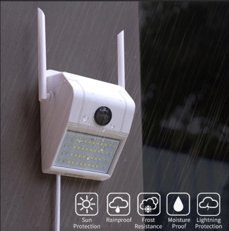 TELECAMERA-WIRELESS-WIFI-IP-CAMERA-DA-ESTERNO-VISIONE-NOTTURNA-1080P-FARETTO-LED