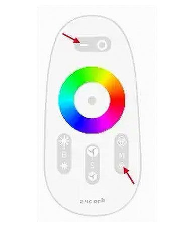 Telecomando 2.4g Touch Screen Controller Illuminazione Striscia Led Rgb Ap1201