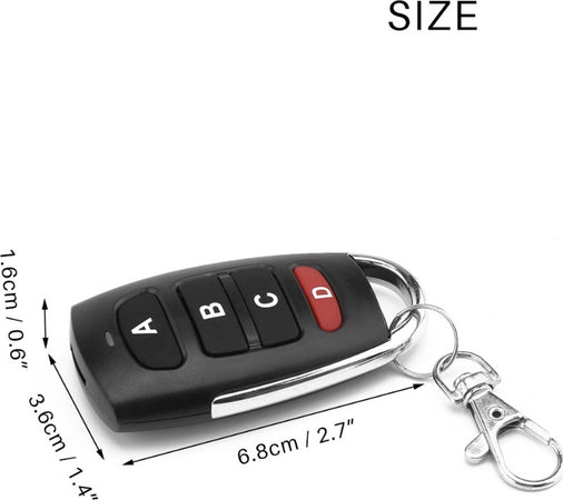 TELECOMANDO CANCELLO DUPLICATORE CODICI CODE UNIVERSALE 4 CANALI FREQUENZA 433 Fai da te/Ferramenta/Attrezzatura per portone garage/Telecomandi Trade Shop italia - Napoli, Commerciovirtuoso.it