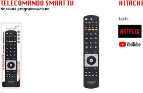 Telecomando Compatibile Hitachi Senza Programmazione Lcd Led Plasma Com-t014 Elettronica e telefonia > Fotografia e video > Telecomandi Universali Trade Shop italia - Napoli, Commerciovirtuoso.it