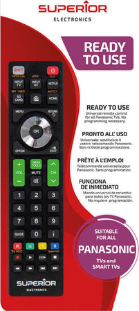 TELECOMANDO-COMPATIBILE-PER-TV-per-Panasonic-Superior