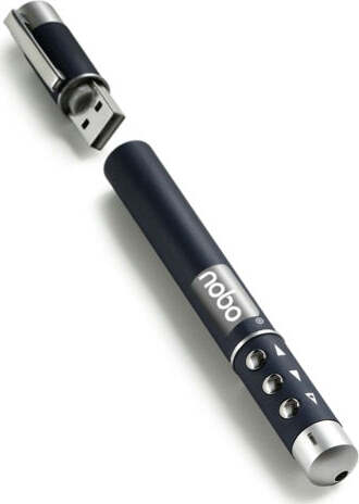 Telecomando con puntatore laser P2 Page Point - Nobo Cancelleria e prodotti per ufficio/Elettronica per ufficio/Accessori/Puntatori per presentazioni Eurocartuccia - Pavullo, Commerciovirtuoso.it