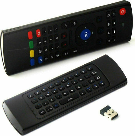 TELECOMANDO CON TASTIERA WIRELESS AIR MOUSE MOVIMENTO ANDROID BOX PC DONGLE USB Elettronica/Home Cinema TV e video/Accessori/Telecomandi Zencoccostore - Formia, Commerciovirtuoso.it