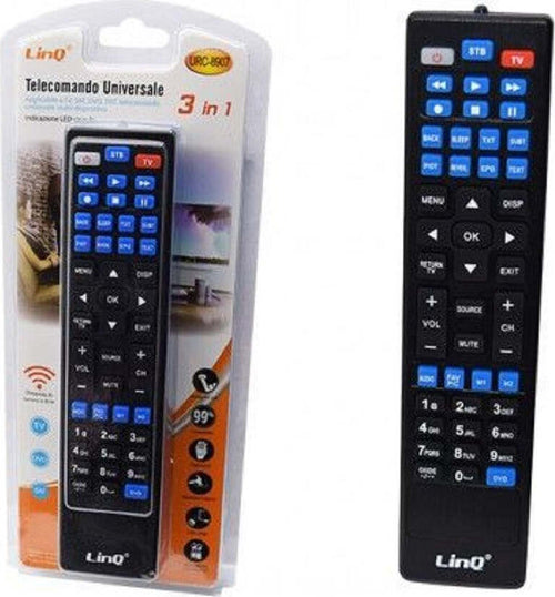 Telecomando Universale 3 In 1 Urc-8907 Tv Lcd Led Dvd Sat Dvd+vcr Audio +amp+aux Elettronica/Home Cinema TV e video/Accessori/Telecomandi Trade Shop italia - Napoli, Commerciovirtuoso.it