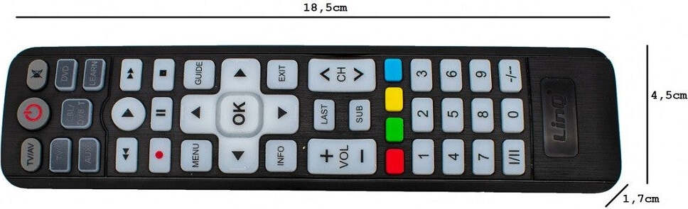 Telecomando Universale 4in1 Urc-4504 Tv Dvb-t Cbl Sat Dvd Vcr Audio Amp Aux Lcd Led Elettronica/Home Cinema TV e video/Accessori/Telecomandi Trade Shop italia - Napoli, Commerciovirtuoso.it