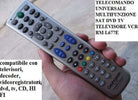 TELECOMANDO UNIVERSALE 6IN1 PER TELEVISORE TV DVB-T DIGITALE TERRESTRE SAT L677E Elettronica/Home Cinema TV e video/Accessori/Telecomandi Trade Shop italia - Napoli, Commerciovirtuoso.it