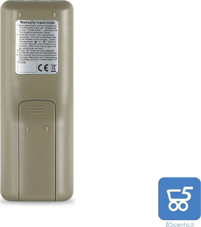 Telecomando universale Chunghop K-1038E per condizionatore aria compatibile Multi Brand
