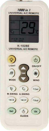 Telecomando Universale per Climatizzatore Sostitutivo per CHIGO ZH JT 03 ZH JT 01 ZH JT 08 CS 25V3A M84AL ZHJG 01, Regolatore di Aria Condizionata Sostituibile, Funzionamento Facile