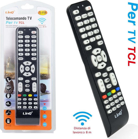 Telecomando Universale Per Tv Tcl Led Lcd Hdtv Universal Remote Control Tl-5726 Elettronica/Home Cinema TV e video/Accessori/Telecomandi Trade Shop italia - Napoli, Commerciovirtuoso.it