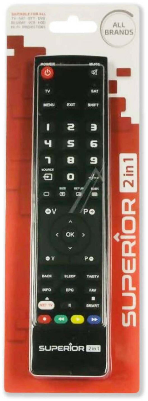 Telecomando Universale Programmabile 2in1 Superior Telecomando Tv Compatibile