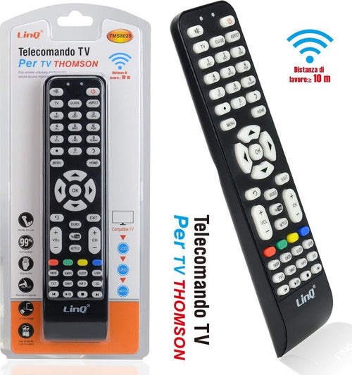 Telecomando Universale Tv Thomson Universal Remote Control Sostitutivo Tms8026 Elettronica/Home Cinema TV e video/Accessori/Telecomandi Trade Shop italia - Napoli, Commerciovirtuoso.it