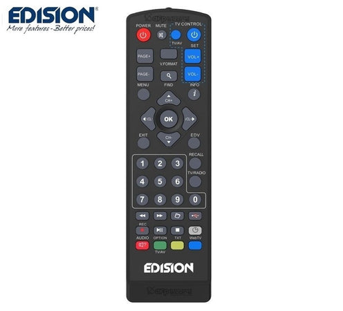 Telecomando Edision EDI-RCU 1 LEARN per PICCO S2 e altri modelli