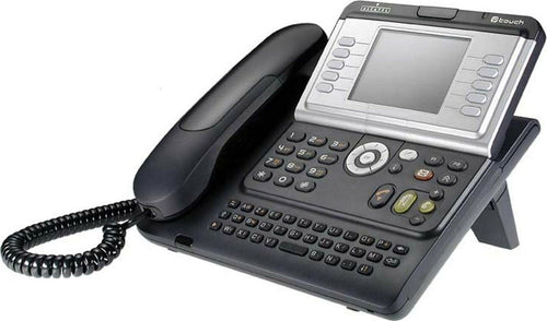 TELEFONO ALCATEL IP TOUCH 4068 EXTENDED EDITION FR TASTIERA AZERTY VOIP POE NERO