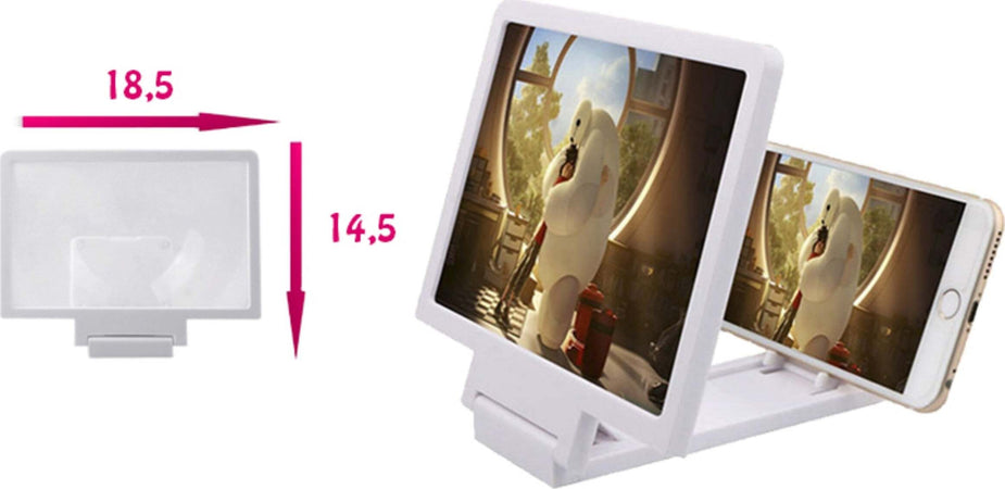 TELEFONO Cellulare Schermo 3D AMPLIFICATORE LENTE D'INGRANDIMENTO SUPPORTO Elettronica/Cellulari e accessori/Accessori/Espansioni per schermo e lenti di ingrandimento Trade Shop italia - Napoli, Commerciovirtuoso.it