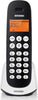 Telefono-Cordless-Brondi-Adara-Bianco-Nero-Retroilluminato-Con-Sveglia-Vivavoce
