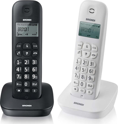 Telefono Cordless Brondi Gala Nero O Bianco Fisso Casa Ampio Display Tasti Grand Elettronica/Cellulari e accessori/Cellulari e Smartphone Trade Shop italia - Napoli, Commerciovirtuoso.it
