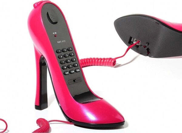 Telefono Fisso A Forma Di Scarpa Con Tacco A Spillo Per Casa Scrivania Vintage Elettronica/Telefonia fissa e accessori/Telefoni analogici Trade Shop italia - Napoli, Commerciovirtuoso.it